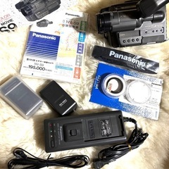【Panasonicビデオカメラ　NV-S9 アクセサリーキット付き】の画像