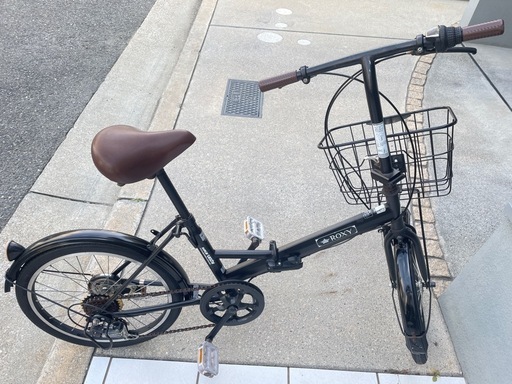 20インチ折り畳み自転車 (kito) 富木の折りたたみ自転車の中古