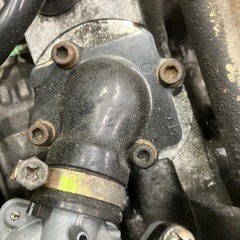 JOG90？アクシス90？ビーノ90？　4DM刻印エンジン　3XYマフラー　3WFキャブ3WFファン　ホイール付きの画像