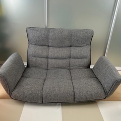 カインズ　テレビがよく見えるカウチソファ　グレー
