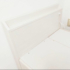 ニトリ　ベッドフレームの画像
