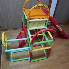 (受け渡し予定者決まりました。)幼児用すべり台付き　室内遊具の画像