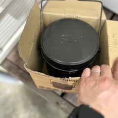 大掃除中　アウトドアのセットの画像