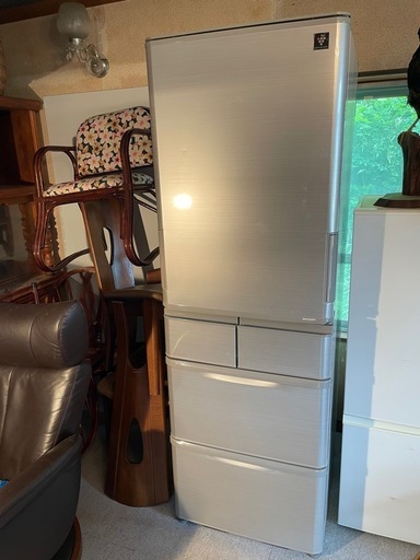 格安　中は美品　SHARP冷蔵庫 プラズマクラスター [5ドア /左右開きタイプ ] 2020年製　SJ-W412F-S  シャープ