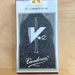 Vandoren バンドレン V12 硬さ：3・1/2銀箱 リード B♭クラリネット用 国内正規品　新品未開封の画像