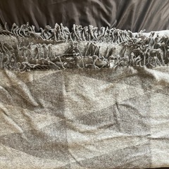 MUJI  ウール　ブランケットの画像