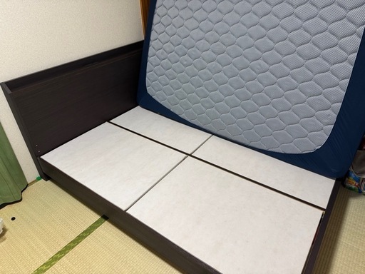 話し早い方値下げありダブルベットフレームのみ 