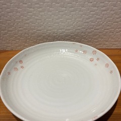 花柄の深皿