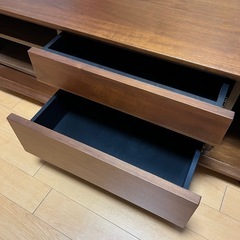 150cmテレビ台　ダークブラウンの画像