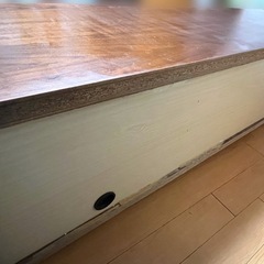 150cmテレビ台　ダークブラウンの画像
