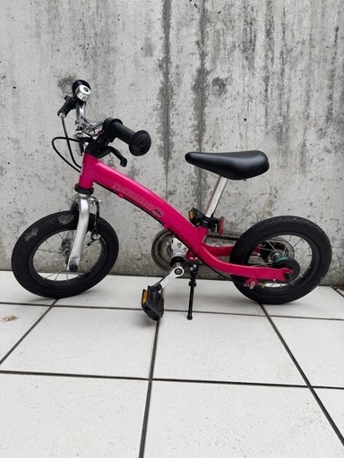 驚きの価格が実現！ へんしんバイク 12in ピンク (HY) 堅田のその他の中古あげます 自転車本体
