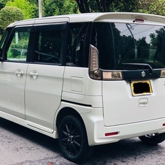 ＊スズキ スペーシア カスタムXS ＊H26年＊2車検＊ナビ＊テレビ＊バックカメラの画像