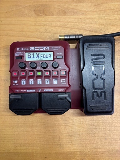 ZOOM ズーム B1X FOUR ベース用マルチエフェクター　ケース付