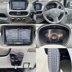 ⭐️コミコミ価格⭐️★車検令和7年11月まで★低走行★MIVEC★ターボ★ナビ★ETC付き★MITSUBISHI アイ★の画像