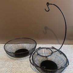 フルーツスタンド(カゴ2set)の画像