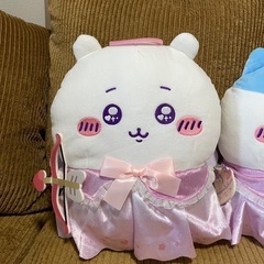 【超美品】ちいかわ BIGぬいぐるみ てんしあくま（ちいかわ/ハチワレ/うさぎ）の画像