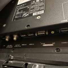 19V テレビ+HDMIケーブルの画像