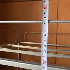 アンティーク　金属製ラック　押入ラックの画像