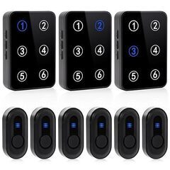 ☆ DAYTECH ナースコール 家庭用 呼び出しベル 受信機3...
