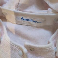 ファミリア familiar 薄手 ポンチョの画像