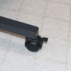 デスクにもなる多段パソコンラック　プリンターも置けますの画像