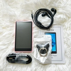 ❤️新品❤️MP3プレーヤー 4インチ タッチ操作 Wi-Fi Bluetooth ピンク②の画像