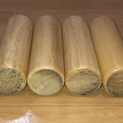 無印良品　脚付マットレス用　木製脚　【旧式】の画像