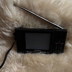 【CITIZEN ポケットテレビ　ケース付き】★お値下げ不可★の画像