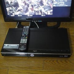 【取引終了】SHARP AQUOS W録画 ブルーレイレコーダー
