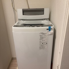 【洗濯機／美品・正常作動◎】文京区でお渡しの画像