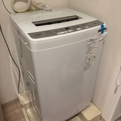 【洗濯機／美品・正常作動◎】文京区でお渡しの画像