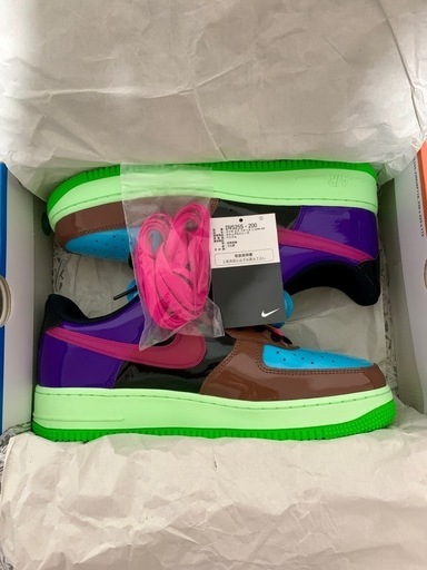 NIKE × UNDEFEATED Air Force 1 Low Patent