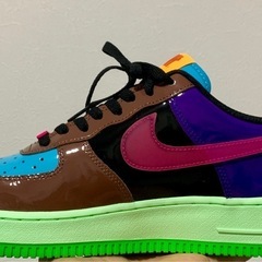 NIKE × UNDEFEATED Air Force 1 Low Patentの画像