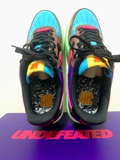 NIKE × UNDEFEATED Air Force 1 Low Patent
