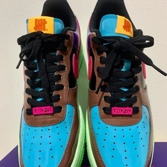 NIKE × UNDEFEATED Air Force 1 Low Patentの画像