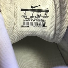 NIKEスニーカー　エアーマックスイヴォ　サイズ27の画像