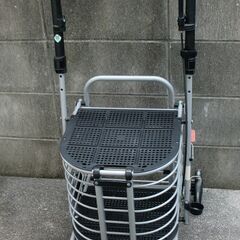 アルミ製ショッピングカート「島製作所ハーモニーAL」 ハンドルブ...