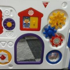 ミュージカルキッズランドカラフル8パネル おもちゃパネル 折りたたみドアロック 簡単組み立て　　の画像