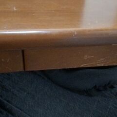 無料!! 大きいテーブル　引き出し付きの画像