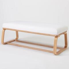 無印良品 リビングでもダイニングでもつかえるベンチ・オーク材の画像