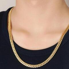 18k刻印入り金ネックレス