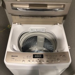 ハイセンス　洗濯機の画像