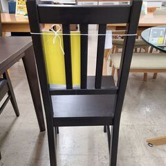 J9805　IKEA　イケア　ダイニングチェア　STEFAN　ステーファン　ブラック　クリーニング済み【リユースのサカイ柏店】参考価格5,000円の画像