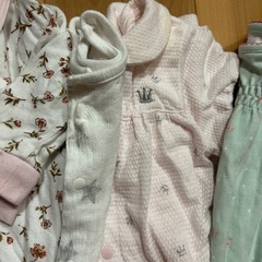 ロンパース　女の子　12点　60から70 の画像