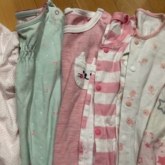 ロンパース　女の子　12点　60から70 の画像