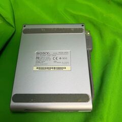 ★動作品★SONY ソニー USB接続外付けFDD PCGA-UFD5 3モードフロッピーディスクドライブ＠8の画像
