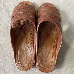 サンダル まとめ　パール印　メンズ　Lサイズ26.0（25.0㎝～26.5㎝）24足まとめて　茶色　ベンサン　ギョサン　の画像
