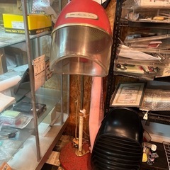 値下げ↓昭和レトロ品　　貴重！パーマドライヤー？ダイヤル式電話機