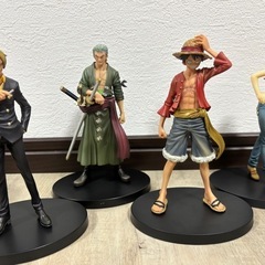 【3日間限定価格/希少品】ワンピース　フィギュア　4点セットの画像
