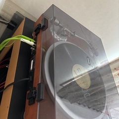 DENON レコードプレーヤー　作動確認済み。の画像
